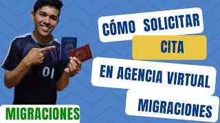 Solicitar cita en migraciones para registro de datos biométricos [upl. by Indnahc]