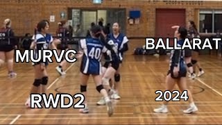 Melb Renegades RWD2  Ballarat 2024 highlights reel [upl. by Nairdad]