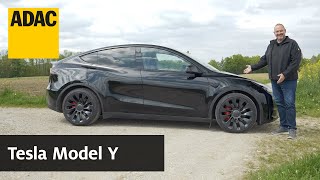 Tesla Model Y Was kann das meistverkaufte Elektro SUV  ADAC [upl. by Nebeur]