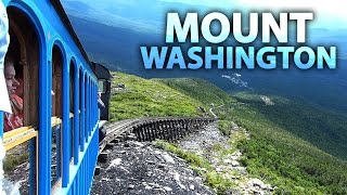 Cog Railway To The Summit Of MOUNT WASHINGTON [upl. by Seif]