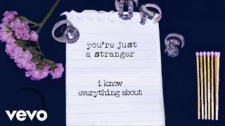 Olivia Rodrigo  stranger Official Lyric Video [upl. by Katlaps]