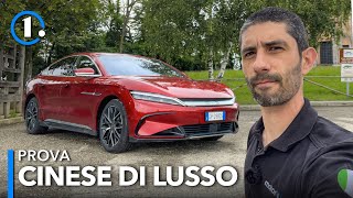 BYD Han  Come va la CINESE più LUSSUOSA [upl. by Dnob]