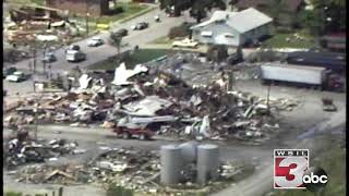 WSIL Archive Footage of the 1982 Marion Tornado [upl. by Esenahs572]