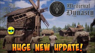 Medieval Dynasty  First Look at Huge New Map and Update  Episode 1 [upl. by Lrad918]