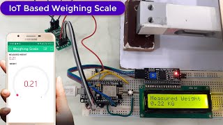 DIY IoT Weighing Scale using Load Cell HX711 amp ESP8266 for Remote Weight Monitoring  Blynk [upl. by Scandura]