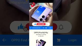 Oppo find N2 Flip  discount bigdiscount lowprice flipkartsale techunboxing business [upl. by Llert]