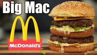 How to Make a McDonalds Big Mac at Home  Copycat Recipe [upl. by Zetroc]