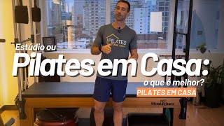 Estúdio ou PILATES EM CASA o que é melhor  Prof Dr Renan Pozzi [upl. by Koo]