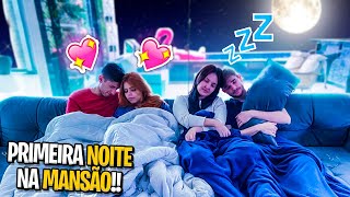 DORMIMOS A PRIMEIRA NOITE NA MANSÃO DA LR [upl. by Cliffes65]