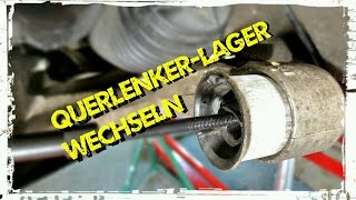 Querlenkerbuchsen wechseln Skoda Fabia VW Polo 9N Seat Ibiza [upl. by Jerri574]