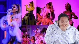 ARIANA GRANDE x LIVE AT THE 2020 GRAMMYS quotIMAGINE 7 RINGS THANK U NEXTquot  REACTION [upl. by Selec62]