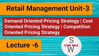 Demand oriented pricing strategyCost oriented pricing strategyCompetition oriented pricing strateg [upl. by Sternlight]