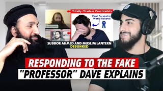 Direct Challenge To quotProfessorquot Dave Explains On YouTube Ft SubboorAhmadAbbasi  Muhammed Ali [upl. by Sanferd]