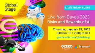 Live From Davos 2023 Risks and Rewards of AI  Global Stage  GZERO Media [upl. by Xenos]