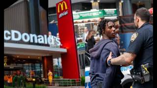 1 injured in reported machete attack at Times Square McDonald’s [upl. by Nodearb]