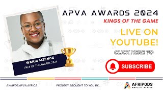 The African Podcast and Voice APVA Awards 2024  Virtual Ceremony [upl. by Anitra]