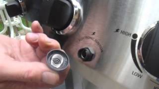 Outdoor Gas Grill How to Fix the Igniter by Replacing the Battery [upl. by Leidag]