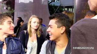 Ryan Ochoa amp Adam Irigoyen Reveal All Their Secrets at the quotLet It Shinequot Premiere [upl. by Ahsyen3]