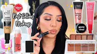 Full Face of elfs MOST VIRAL Makeup  Affordable Drugstore Makeup [upl. by Placia]