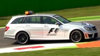 The Best Sounding Emergency Vehicle The Mercedes C63 AMG F1 Medical Car [upl. by Nahte91]