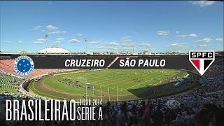 Melhores Momentos  Cruzeiro 1 x 1 São Paulo  Brasileirão 2014  27042014 [upl. by Leahcimnaes]