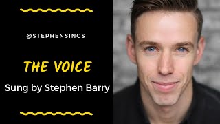 The Voice John Farnham Sung by Stephen Barry [upl. by Nahsor]