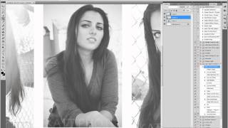 How to Create a Collage or Series Photoshop CS5 [upl. by Wendell]