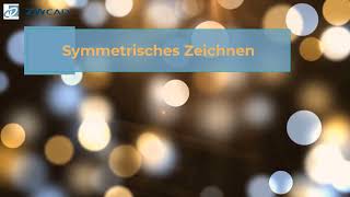 ZWCADFunktionen Symmetrisches Zeichnen [upl. by Kannry]