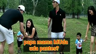 KECE amp SO sweet VERREL bramasta amp Natasha wilona jadi papa mama muda [upl. by Kylen]