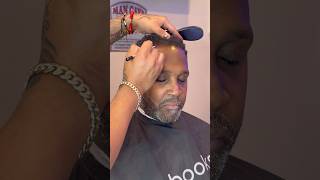 AFRO TAPER TRANSFORMATION shorts barber haircut [upl. by Ennairda]