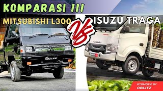 MITSUBISHI NEW L300 EURO 4 VS ISUZU TRAGA EURO 4 SIAPA YANG LEBIH UNGGUL ❓ [upl. by Stelle]