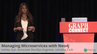 GraphConnect SF 2015  Ashley Sun amp Rob Schoening Lending Club  Managing Microservices with Neo4j [upl. by Eatnoj335]