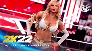 Torrie Wilson w Entrance Theme amp GFX Pack  New WWE 2K22 Mods [upl. by Hyman]