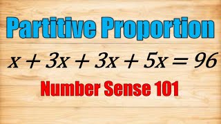 Partitive Proportion  Business Mathematics [upl. by Rexer]