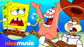 SpongeBobs BEST 15 Songs Playlist 🧽🎶 20 Minutes  Nick Music [upl. by Tressia]