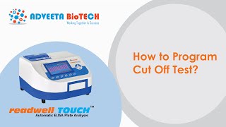 Readwell TOUCH How to program CUTOFF mode in ELISA Reader [upl. by Andrey]