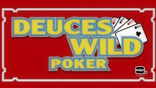 Deuces Wild Video Poker wRoyal Flush wDeuces [upl. by Cayser968]