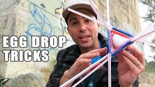 1st place Egg Drop project ideas using SCIENCE [upl. by Neelear]