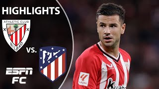 Athletic Club vs Atletico Madrid  LALIGA Highlights  ESPN FC [upl. by Finnigan]