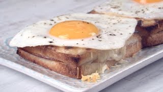 Zapečený sendvič Croque Madame [upl. by Erida]