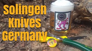 KNIVES MADE IN SOLINGEN GERMANY [upl. by Kudva]