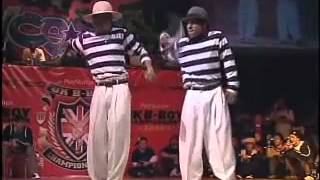 UK BBOY Championships 2006 Final （GoGoBrothers VS PLockampJSoul） [upl. by Haela575]