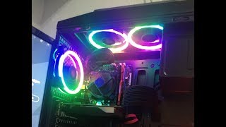 PARTE 2 KIT VENTOINHAS RGB PICHAU GAMING [upl. by Ecyned]