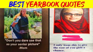 The Funniest Students Yearbook Quotes  funny humor [upl. by Tamqrah]