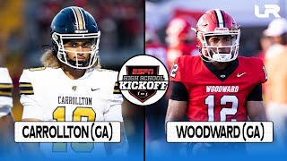 Carrollton GA vs Woodward Academy GA  ESPN Broadcast Highlights [upl. by Linnie]