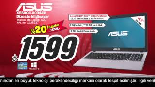 Media Markt  6 Yıl Asus Notebook Kampanyası [upl. by Mamie]