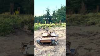 M1A2 Abrams Rc Tank  Shooting [upl. by Ajani717]