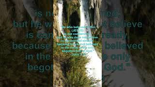 THOSE WHO DO NOT BELIEVE THAT JESUS IS GOD ARE CONDEMNED  John 318 jesus christ bible god [upl. by Yur]