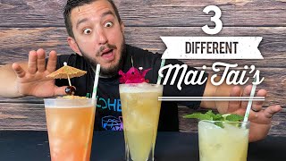 3 Different Variations of the Mai Tai l How to make a Mai Tai l Mai Tai Recipes l Alcohello [upl. by Berke473]