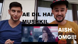 Ae Dil Hai Mushkil Trailer ReactionBollywoodRanbir KapoorAishwarya RaiAnushka Sharma GERMAN [upl. by Uchida]